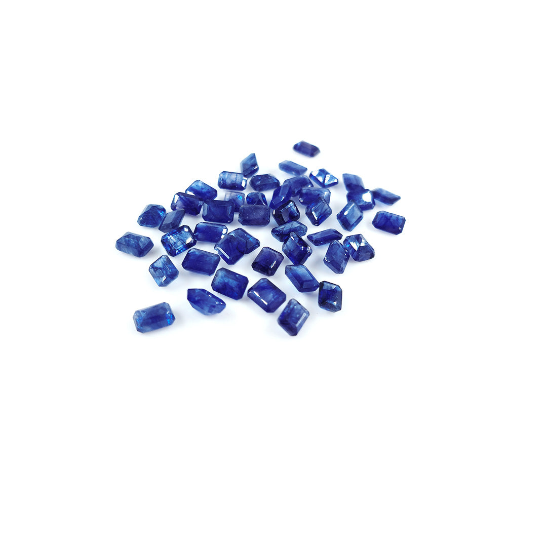 Natural Bangkok Blue Sapphire Calibrated Octagons | 7x5mm & 6x8mm
