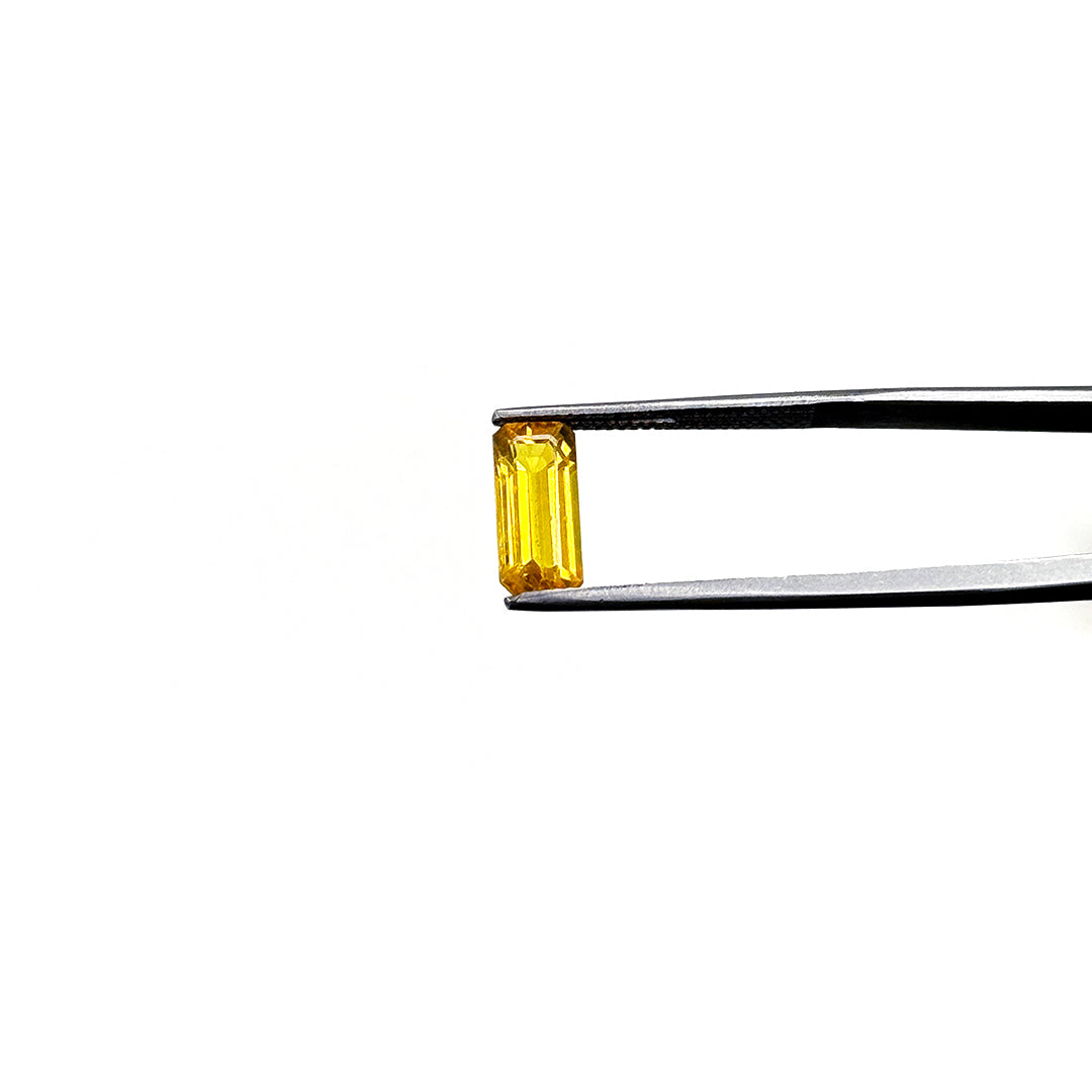 Natural Untreated Yellow Sapphire Octagon | 3.15cts