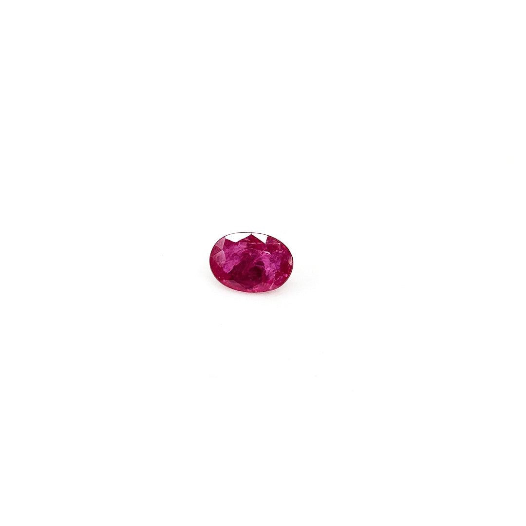 Natural Mozambique Untreated Ruby Ovals 2.92cts