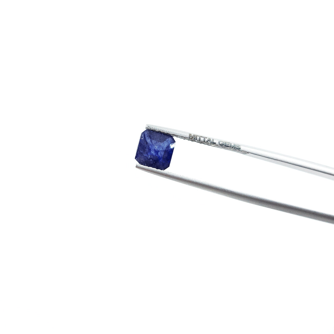 Natural Bangkok Blue Sapphire Calibrated Squares Octagons | 5mm & 6mm