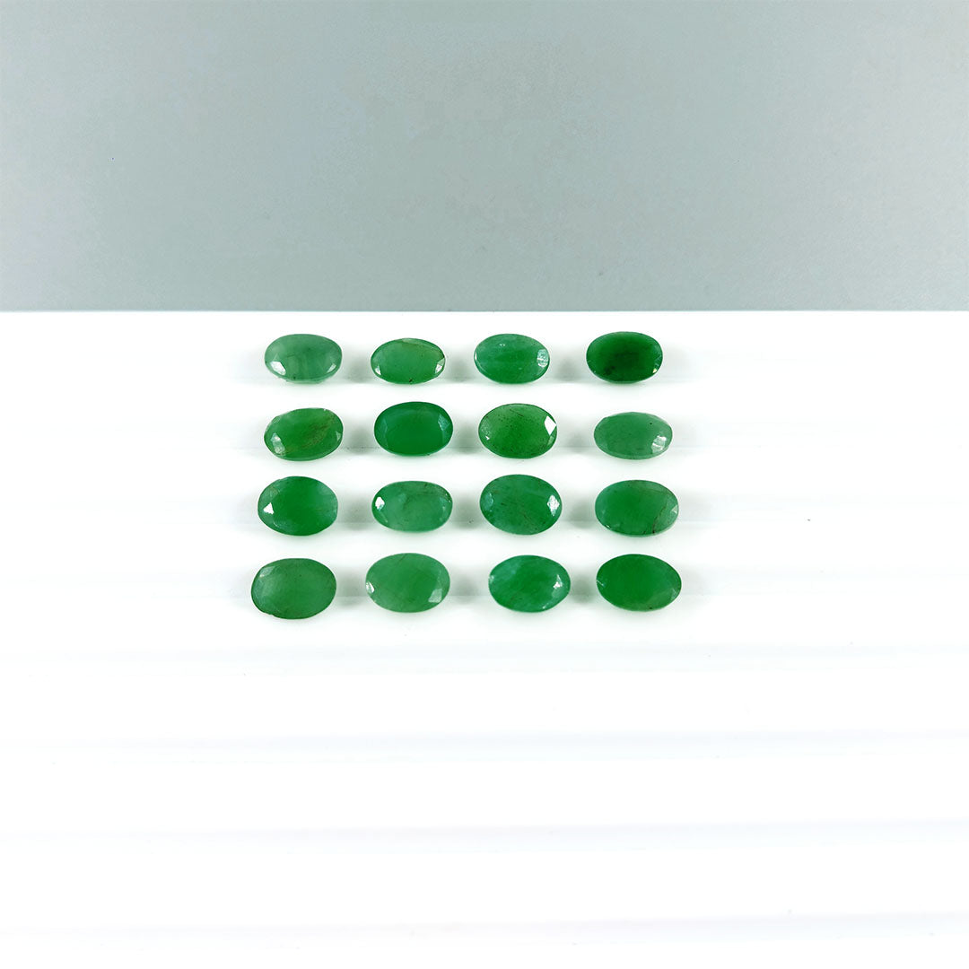 Natural Emerald Calibrated Ovals | 5x7mm & 6x8mm