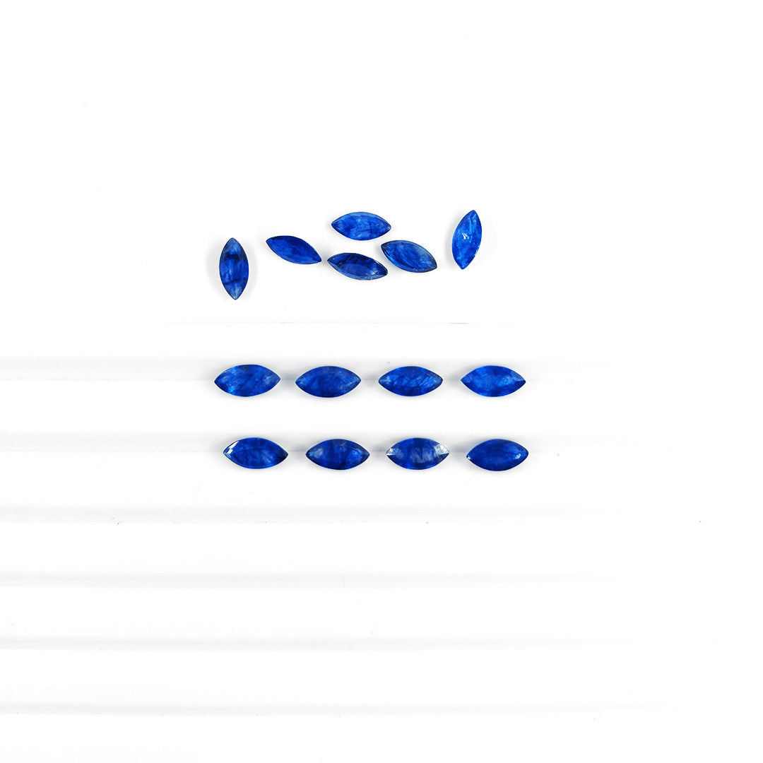Natural Bangkok Blue Sapphire Calibrated Marquise 4x8mm