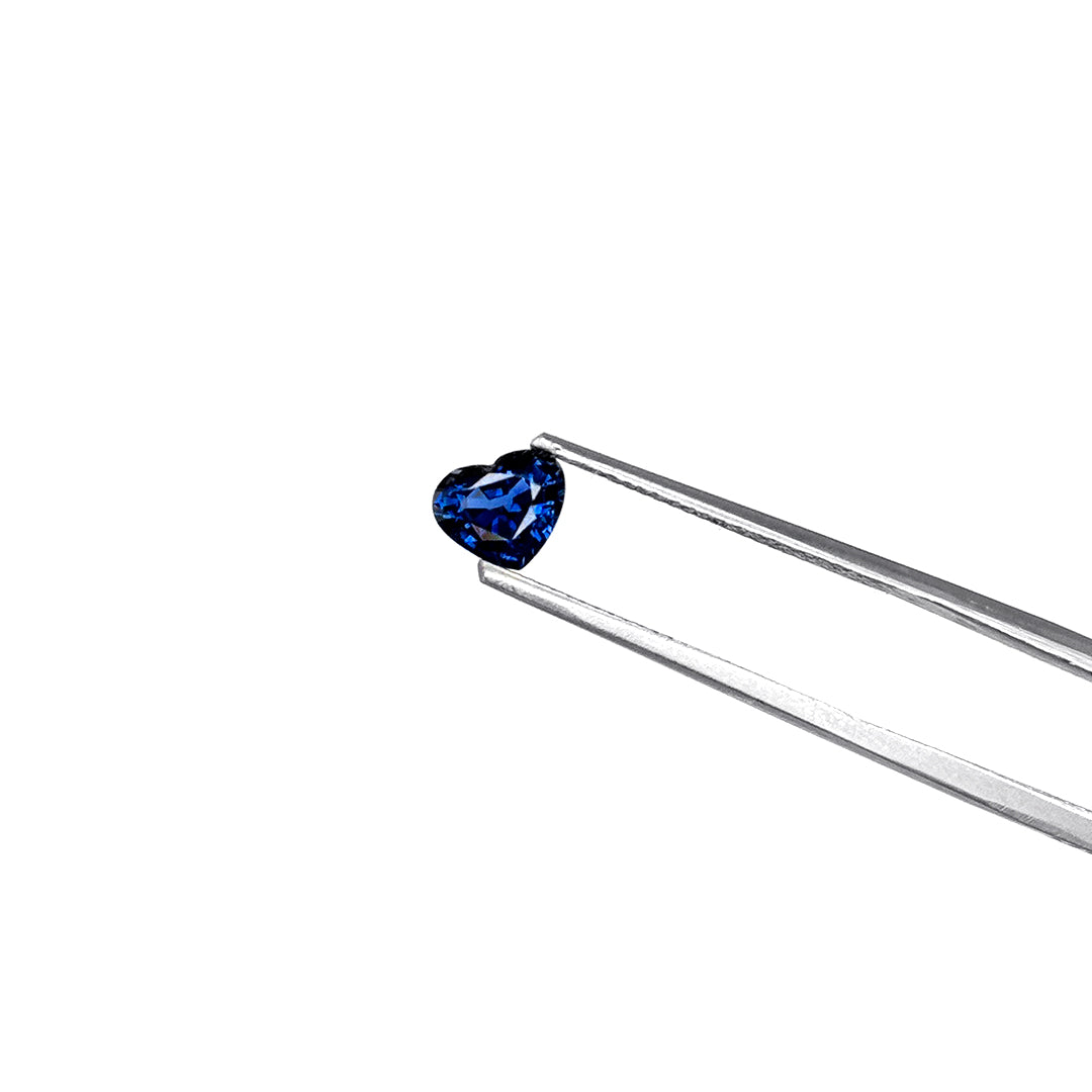 Natural Untreated Blue Sapphire Hearts 1.21Cts