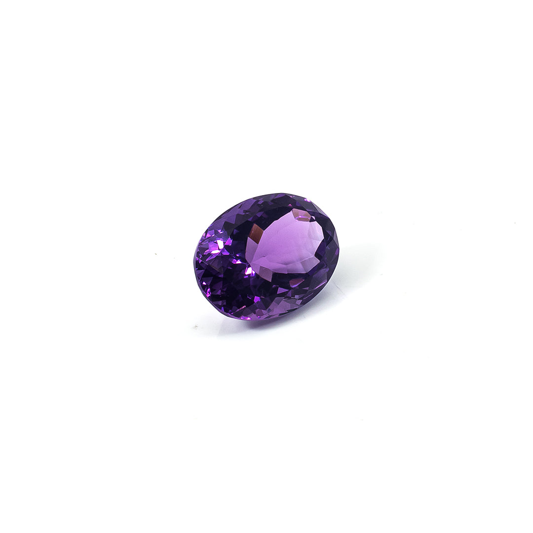 Natural Brazil Amethyst Oval | 18.35cts