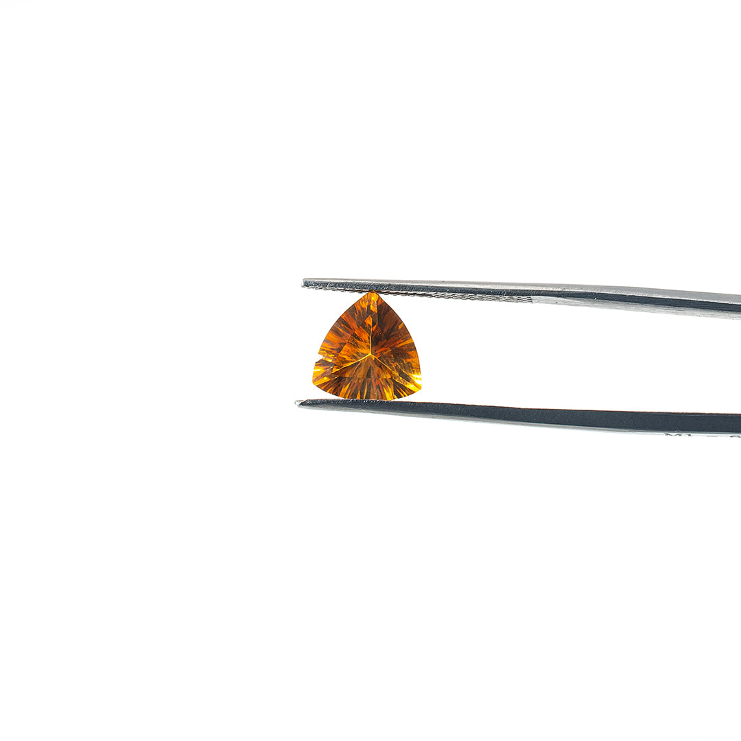 Natural Citrine Calibrated Trillions | 9mm & 10mm