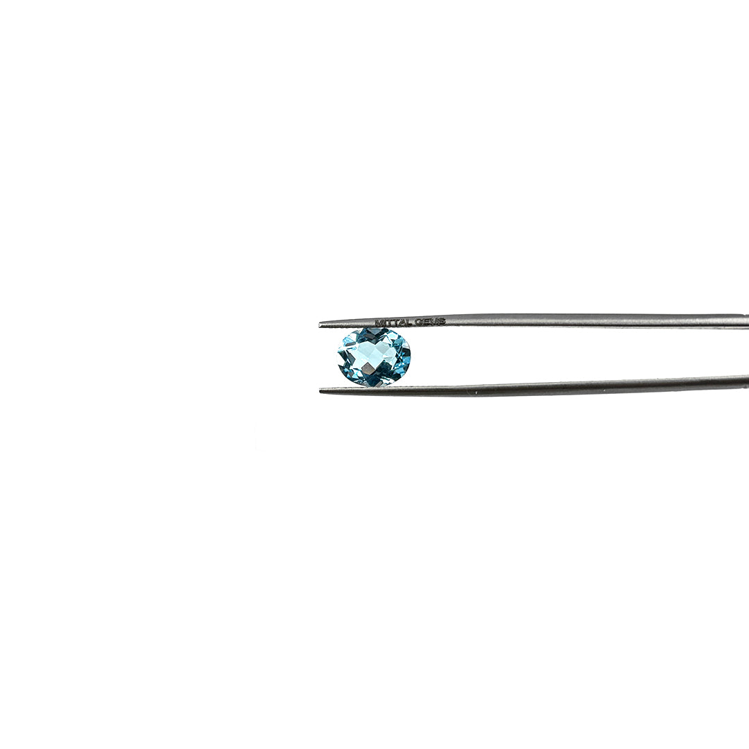 Natural Blue Topaz Calibrated Ovals | 7x9mm & 8x10mm