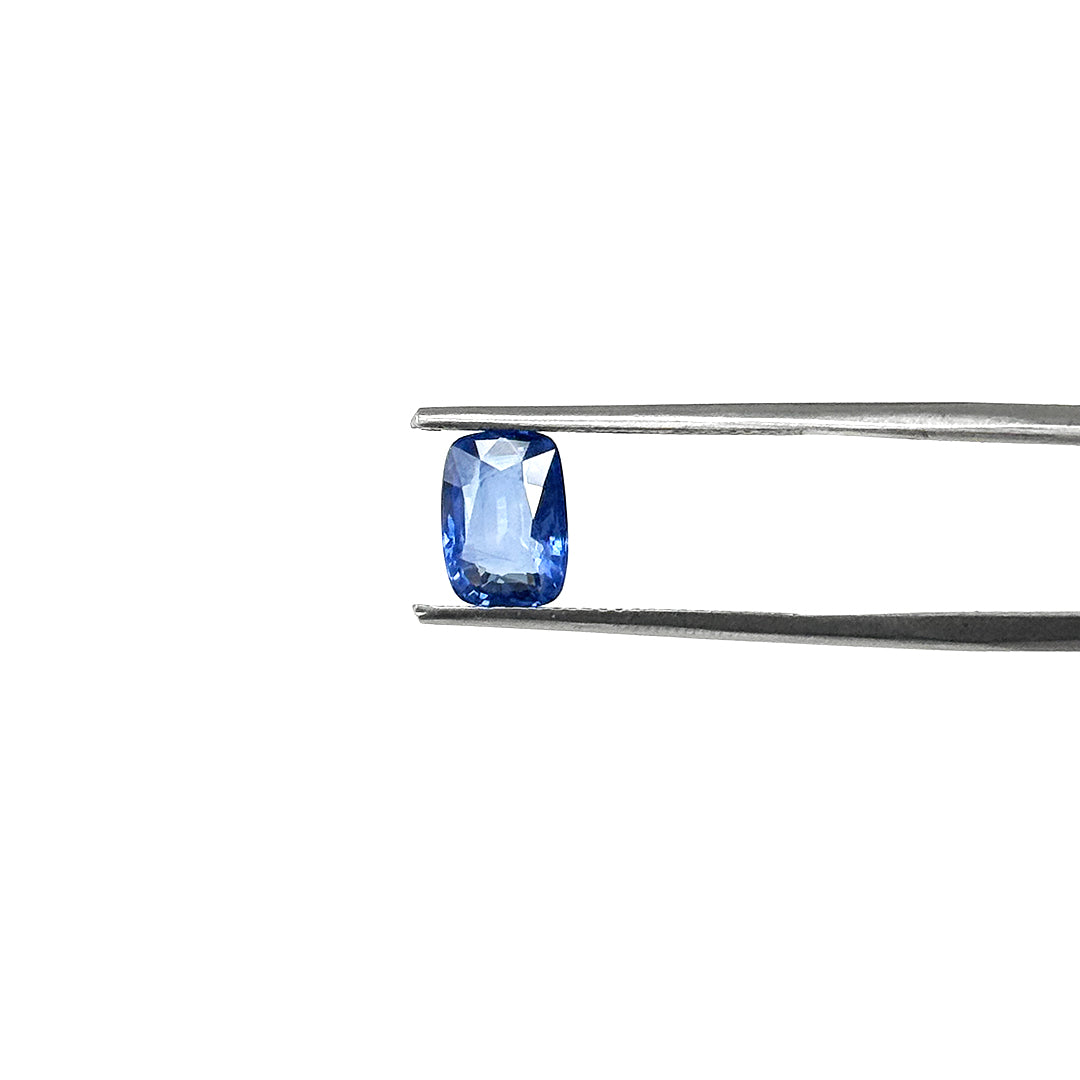 Natural Ceylon Untreated Blue Sapphire Long Cushion 3.03cts