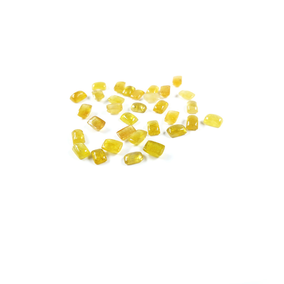 Natural Bangkok Yellow Sapphire Calibrated Octagons | 3x5mm & 6x4mm