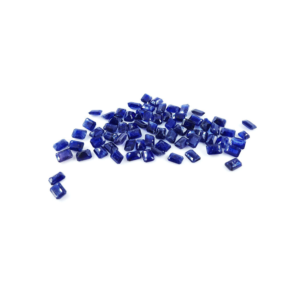 Natural Bangkok Blue Sapphire Calibrated Octagons | 7x5mm & 6x8mm