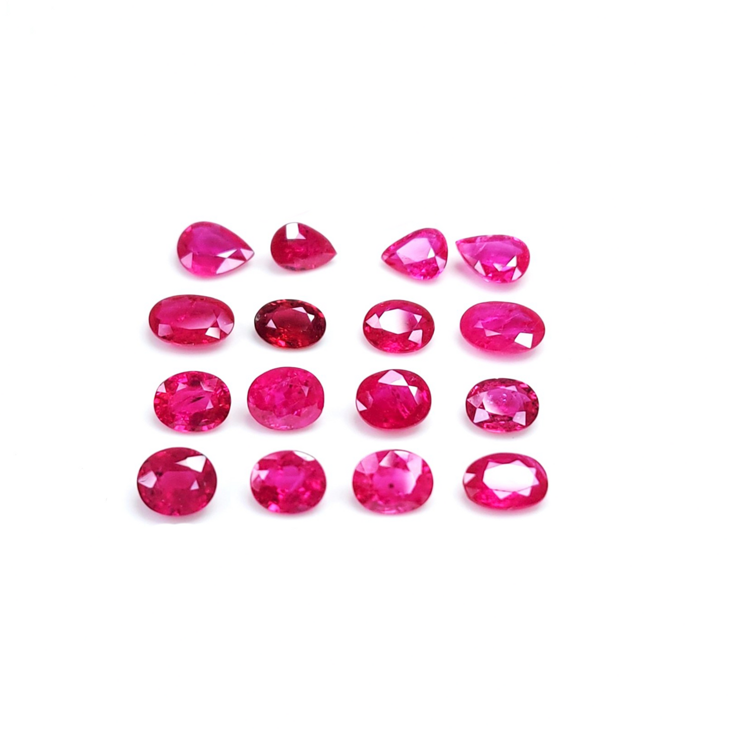 Natural Mozambique Untreated Untreated Calibrated Ruby | 19.06cts