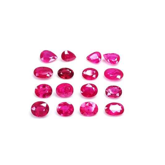 100% Natural Mozambique Calibrated Ruby | 19.06cts