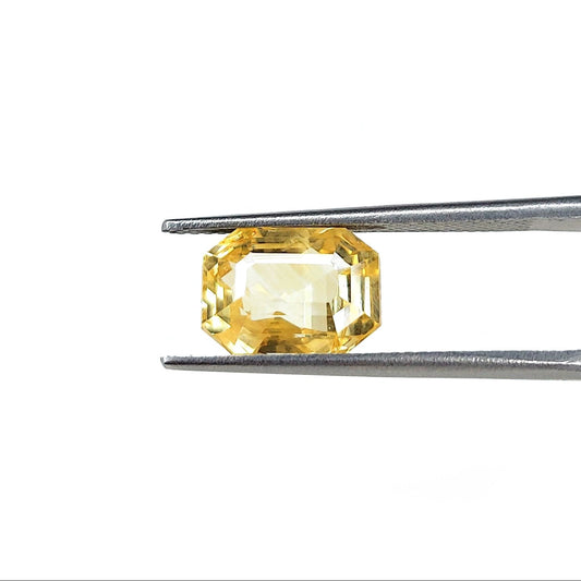 Natural Unheated Yellow sapphire 5.05cts