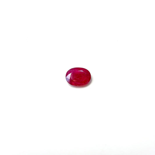 100% Natural Heated Burma Ruby Oval | 4.63cts