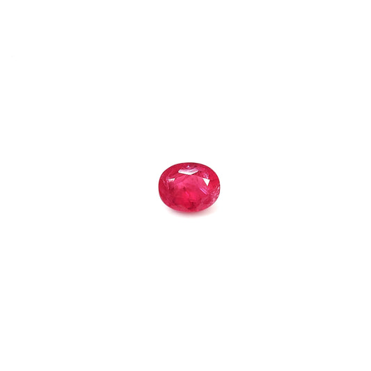100% Natural Burma Ruby Heated Oval | 2.15cts