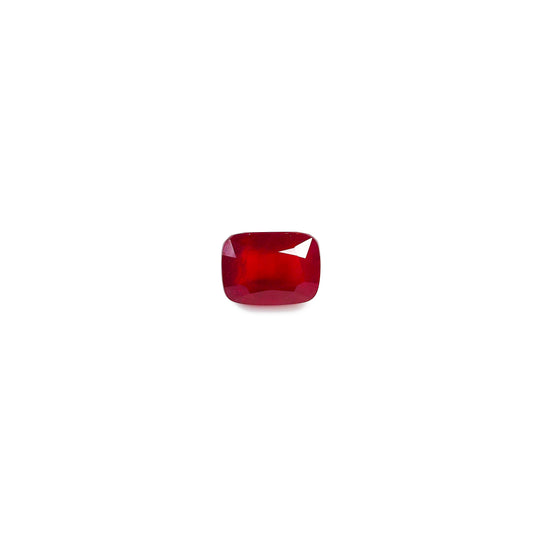 Natural Ruby Cushion Fissure Filled | 29.15cts