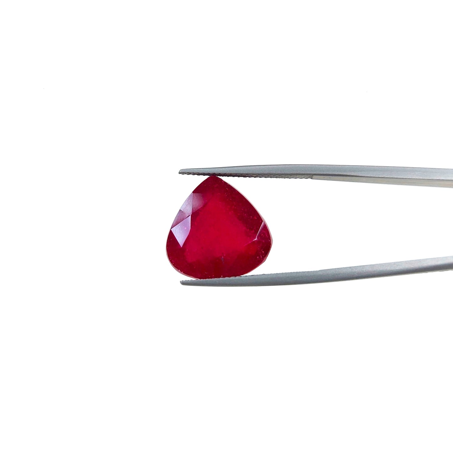 Natural Ruby Heart Fissure Filled | 25.27cts