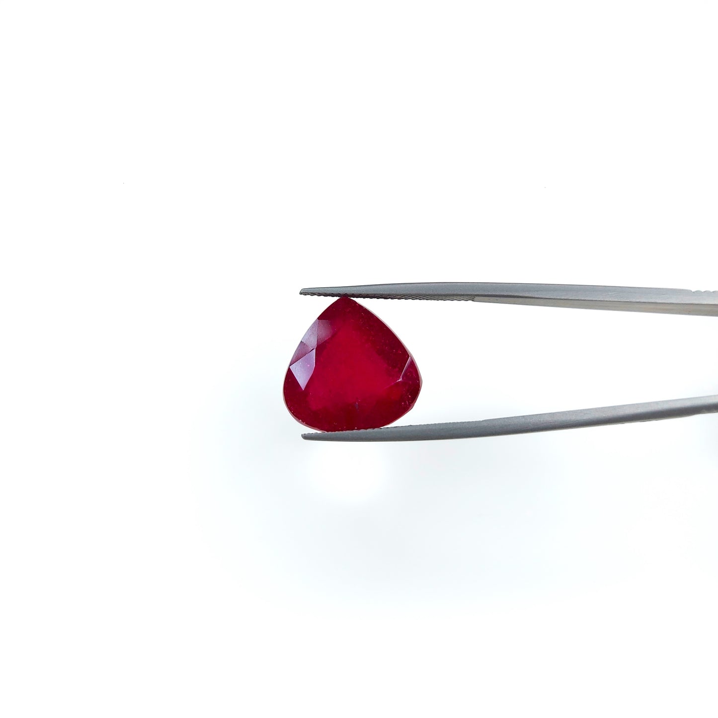 Natural Ruby Heart Fissure Filled | 25.27cts