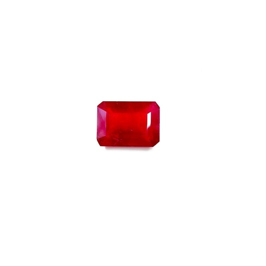 Natural Ruby Octagon Fissure Filled | 43.92cts