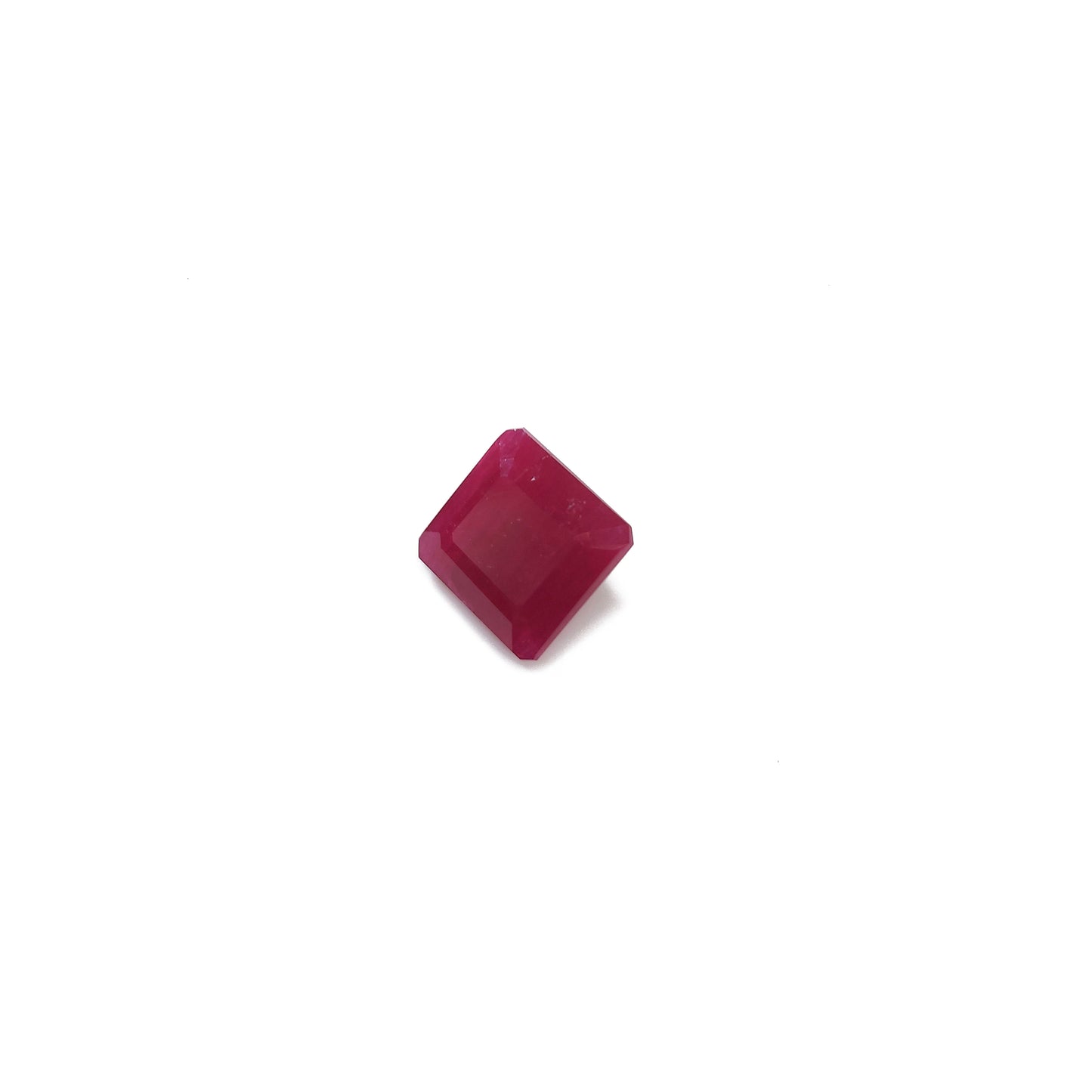 100% Natural Unheated African Ruby Square | 8.52cts