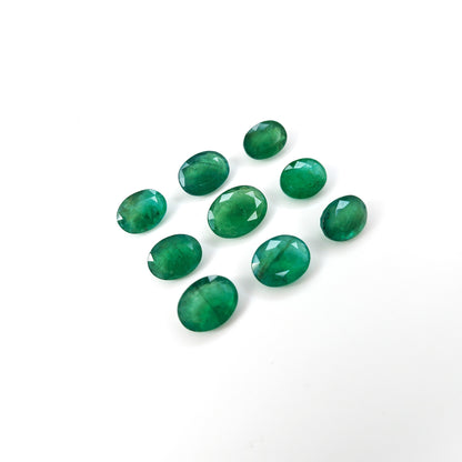 100% Natural Zambian Emerald |5-8cts Size