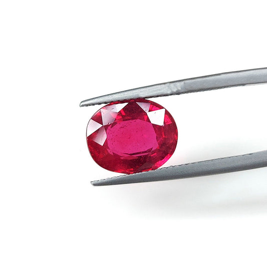 Natural Bangkok Ruby Ovals 6.60cts