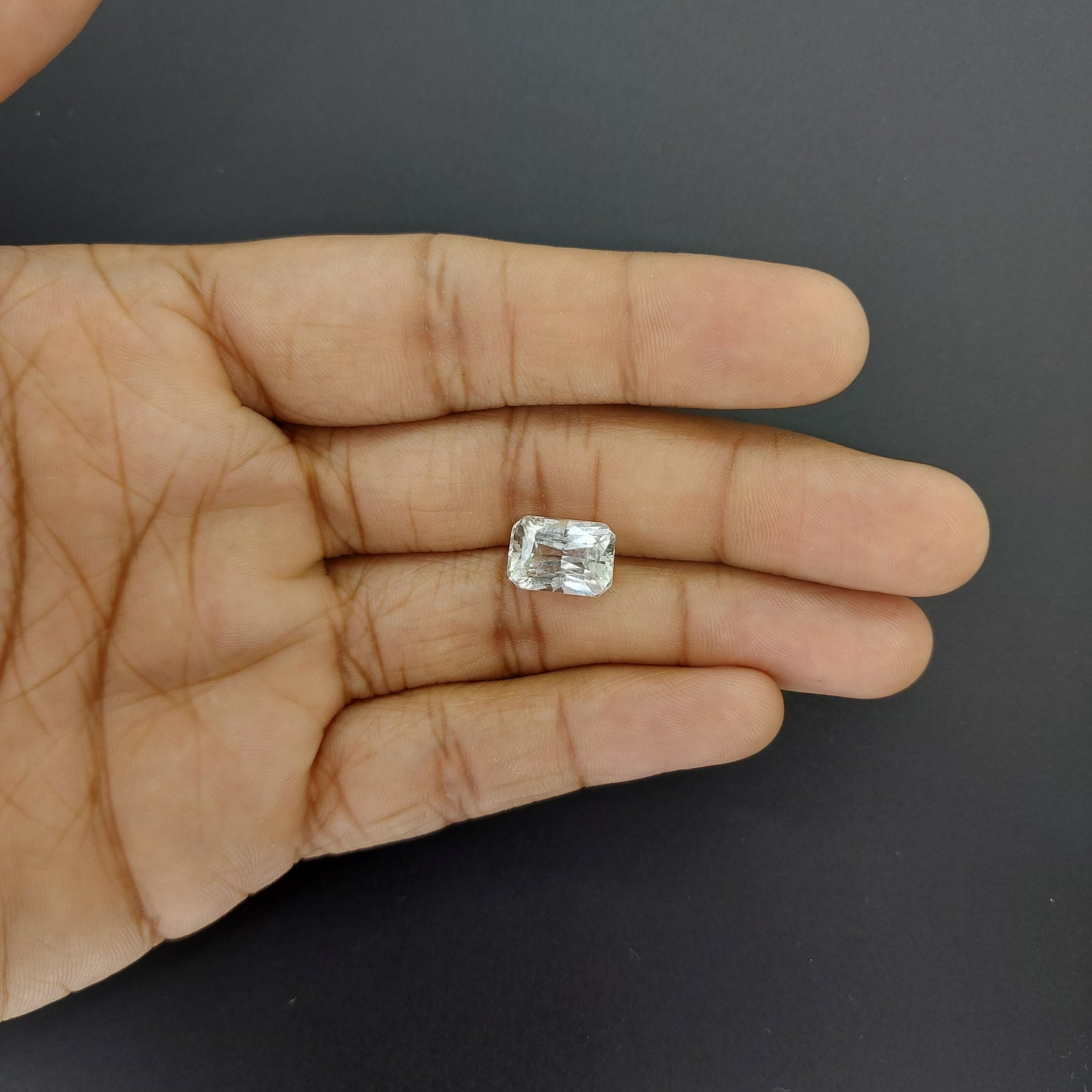 Natural Unheated White Sapphire 7.70cts