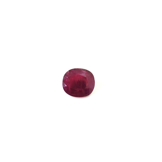 100% Natural Heated Burma Ruby Oval | 16.55cts