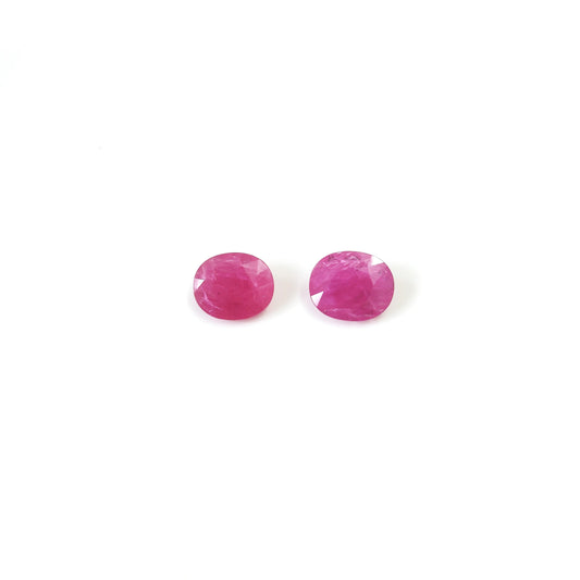 100% Natural Heated Ruby Oval | 10.10cts