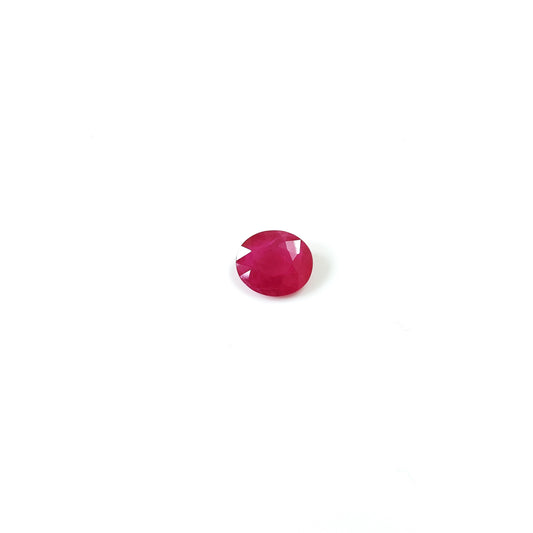 100% Natural Burma Ruby Heated Oval |  2.95cts