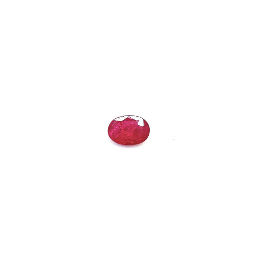 100% Natural Mozambique Ruby Heated Oval | 2.92cts