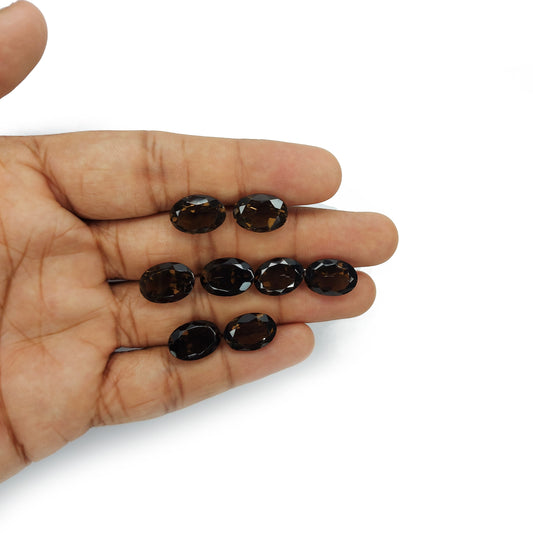 Natural Smoky Quartz Calibrated Ovals | 10x12mm & 10x14mm