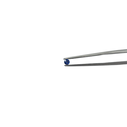 Natural Untreated Ceylon Blue Sapphire Calibrated Rounds | 2mm & 3mm