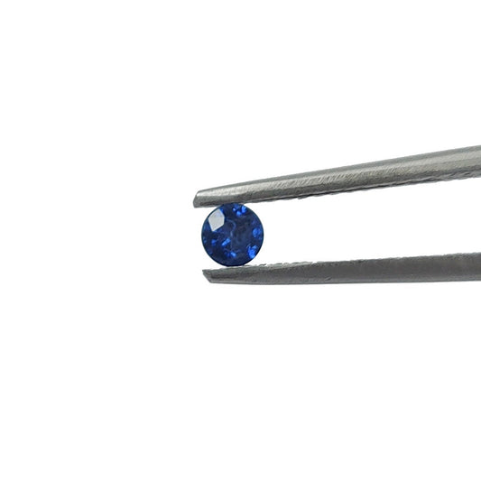 Natural Ceylon Untreated Blue Sapphire Calibrated Rounds | 2mm & 3.5mm
