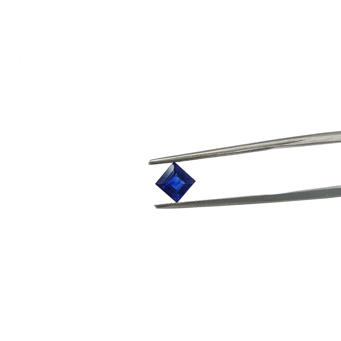 Natural Bangkok Blue Sapphire Calibrated Squares | 4.5mm - 5.5mm