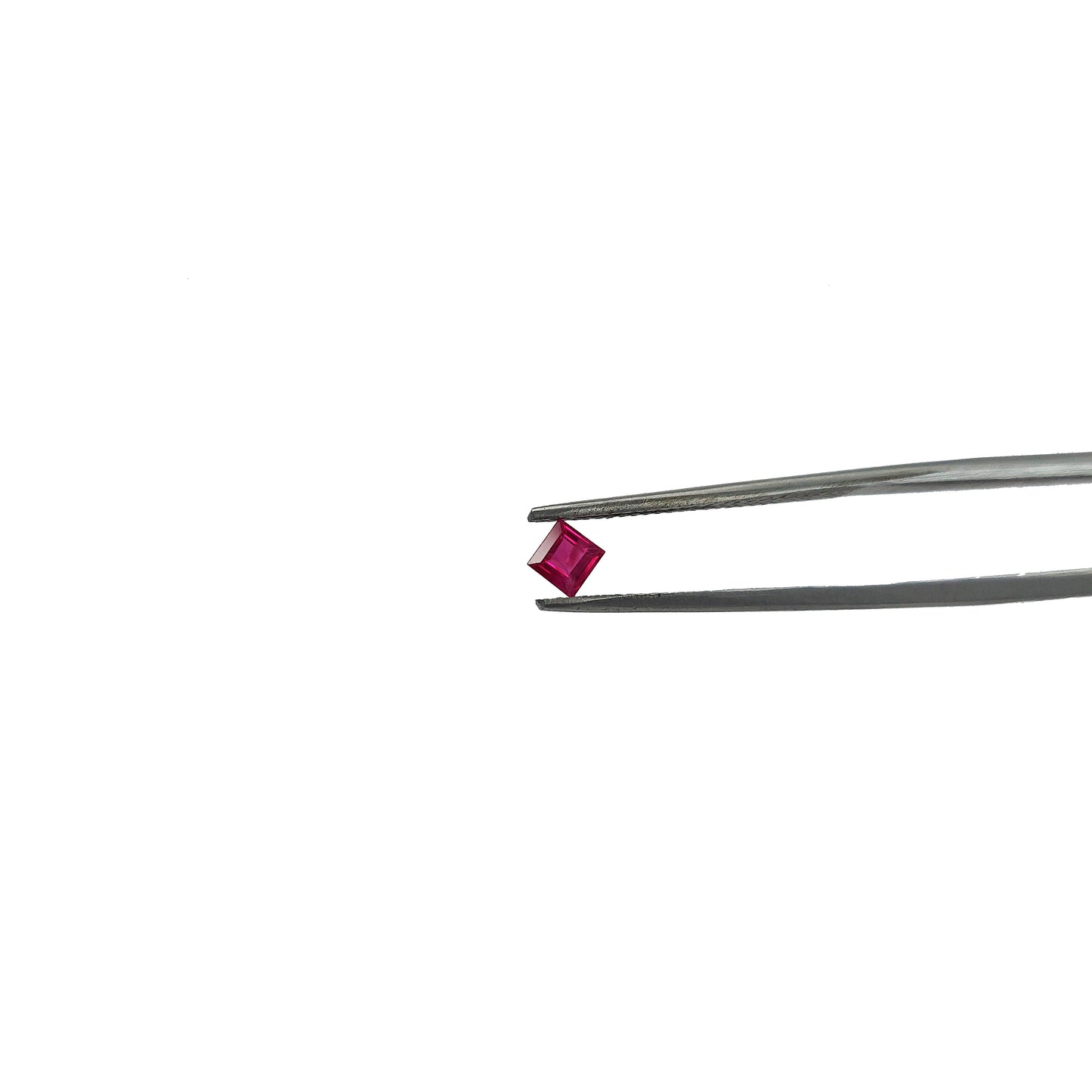 Natural Ruby Untreated Calibrated Squares | 2mm - 4mm