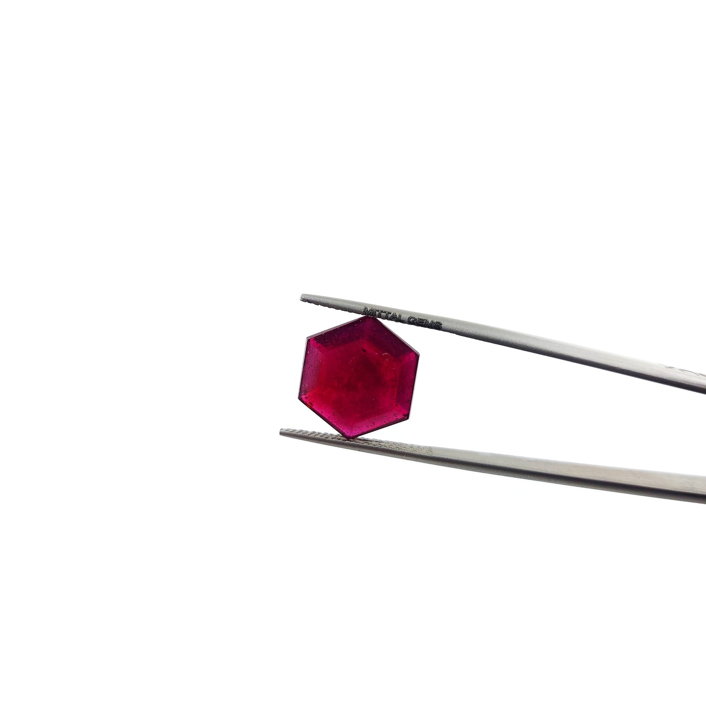 Natural Bangkok Ruby Calibrated Hexagons | 10mm - 14mm