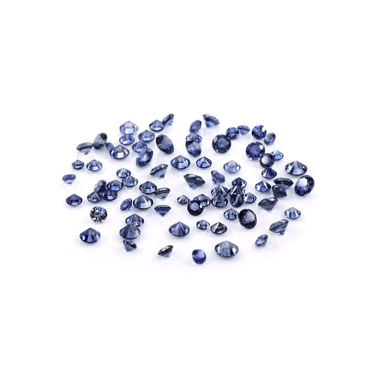 Natural Madagascar Untreated Blue Sapphire Calibrated Rounds | 1.5mm & 1.75mm