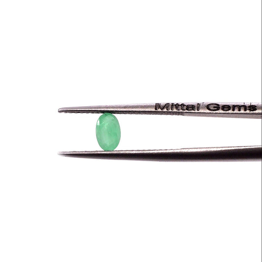 Natural Zambian Emerald Calibrated Ovals | 3x5mm & 4x6mm