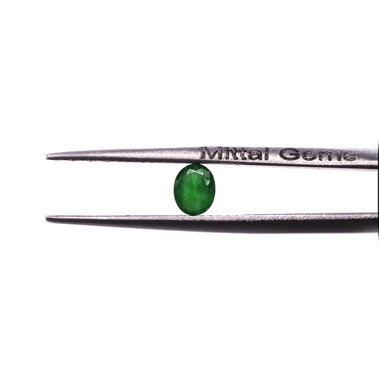Natural Zambian Emerald Calibrated Ovals | 3x4mm & 4x5mm