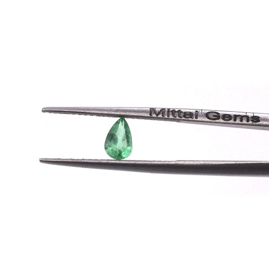 Natural Zambian Emerald Calibrated Pears | 5x7mm & 6x8mm