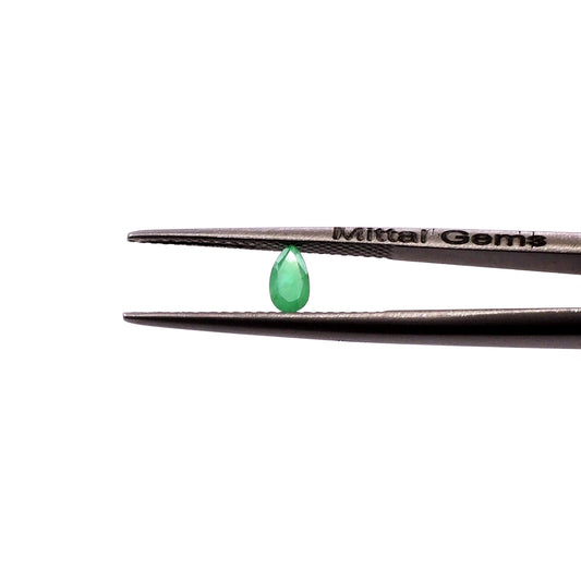 Natural Zambian Emerald Calibrated Pears | 5x7mm & 6x8mm