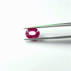 100% Natural Unheated Ruby Oval | 3.56cts