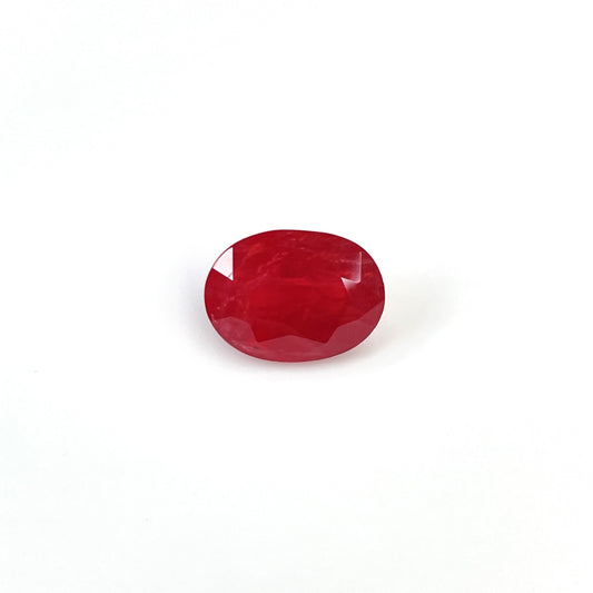 100% Natural Heated Ruby Oval | 6.31cts