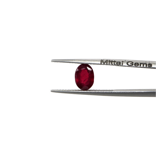 Natural Bangkok Ruby Calibrated Ovals | 5x7mm & 6x8mm