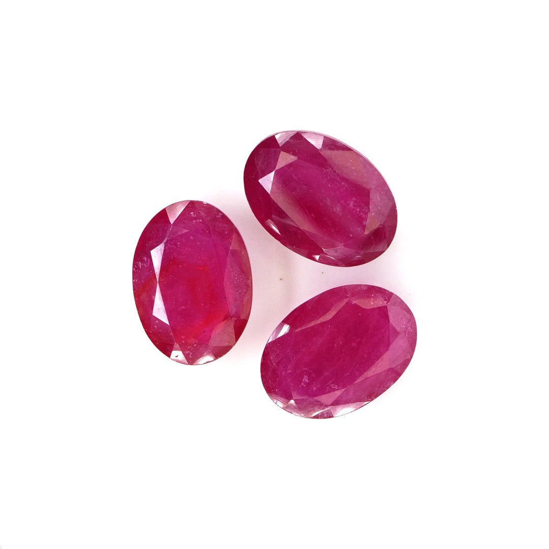 Natural Bangkok Ruby Calibrated Ovals | 11x16mm & 13x18mm