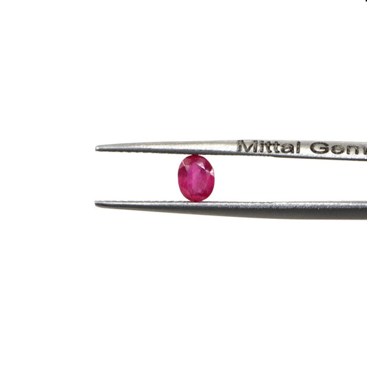 Natural Bangkok Ruby Calibrated Ovals | 5x6mm & 6x7mm