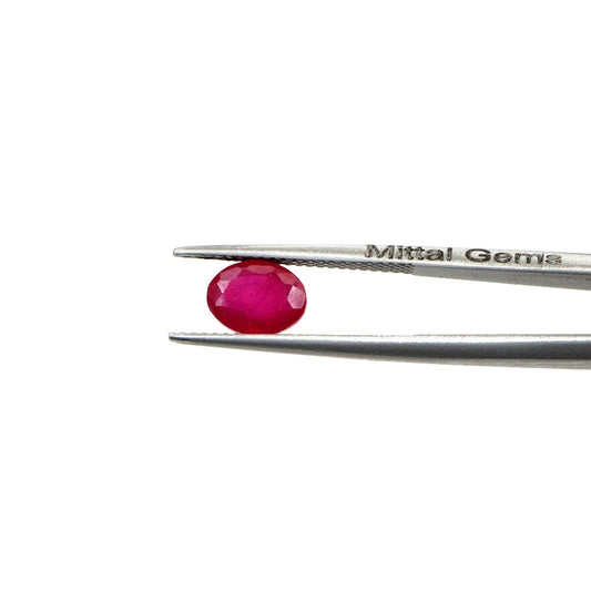 Natural Bangkok Ruby Calibrated Ovals | 5x7mm & 6x8mm