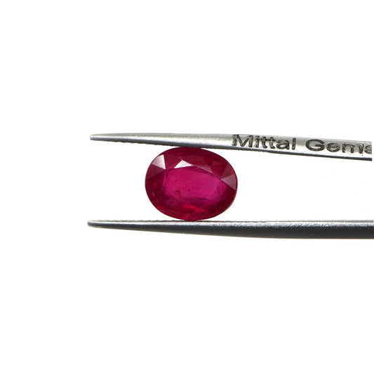 Natural Bangkok Ruby Calibrated Ovals | 9x11mm & 10x12mm