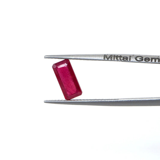 Natural Bangkok Ruby Calibrated Octagons | 5x10mm & 6x12mm