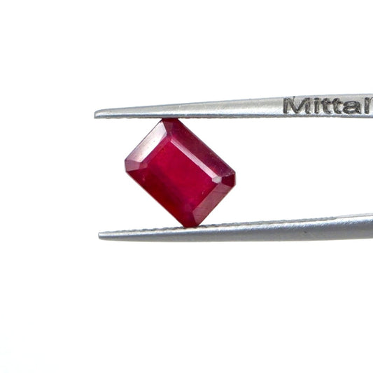 Natural Bangkok Ruby Calibrated Octagons | 6x8mm & 7x9mm